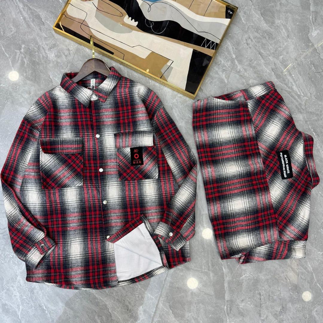 Long Sleeve Checker Shirt