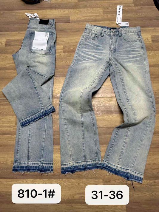 Purple Baggy Jeans