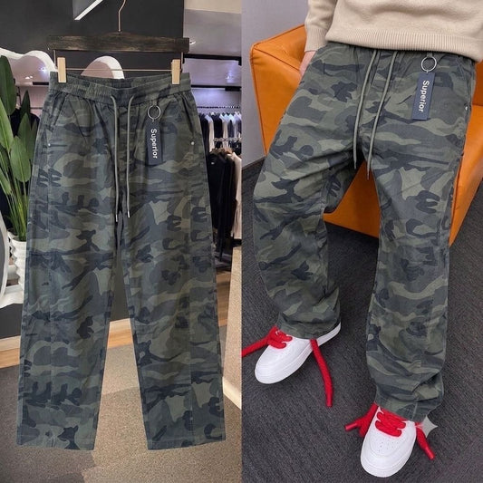 Premium Camo Baggy Jeans