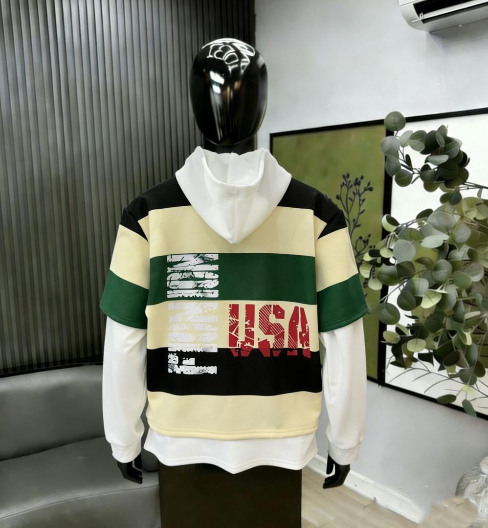 Premium Long Sleeve Hoodie T-shirt